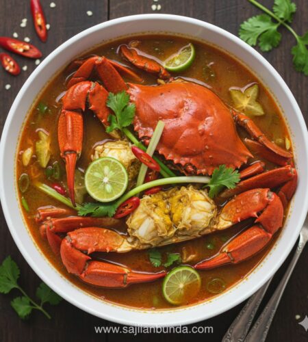 Cara Membuat Rajungan Asam Pedas Enak Dan Mudah