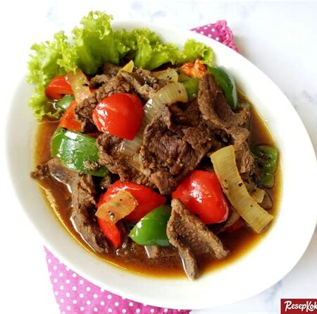 Resep Membuat Daging Sapi Lada Hitam Pedas | Sajian Bunda